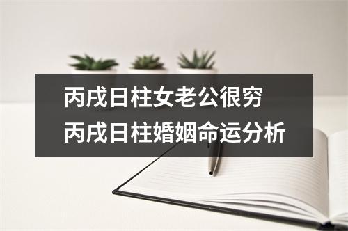 <h3>丙戌日柱女老公很穷丙戌日柱婚姻命运分析