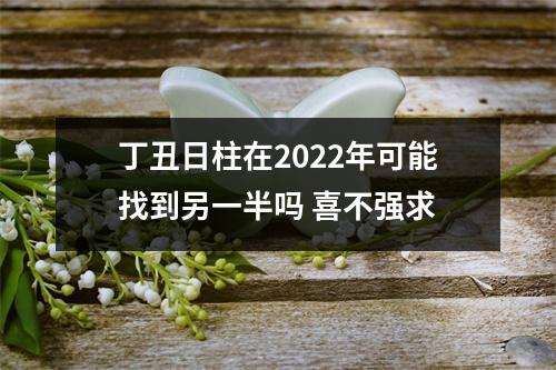 <h3>丁丑日柱在2025年可能找到另一半吗喜不强求